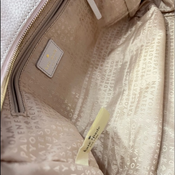 KATE SPADE BEIGE SOFT LEATHER PURSE - Picture 7 of 11